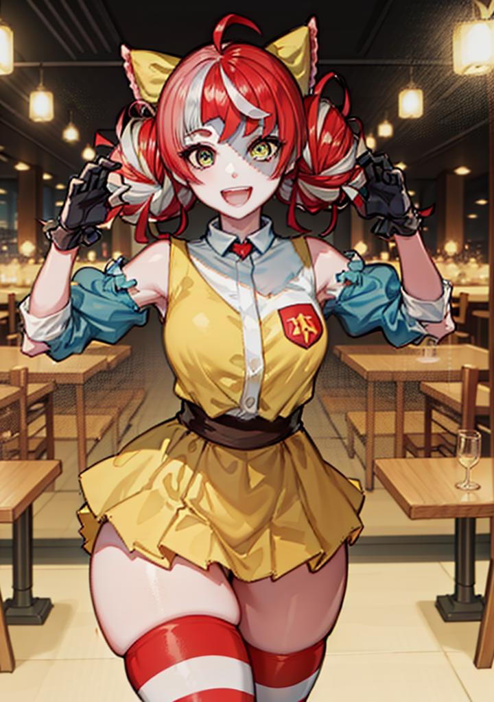 NOOOOOOOOO Grabs shotgun and shoots Ronald McDonald to save Ika  Musume  Squid Girl  Shinryaku Ika Musume  Know Your Meme